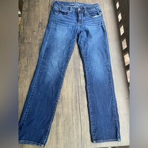 American Eagle Outfitters Dark Blue Boot Cut Jeans